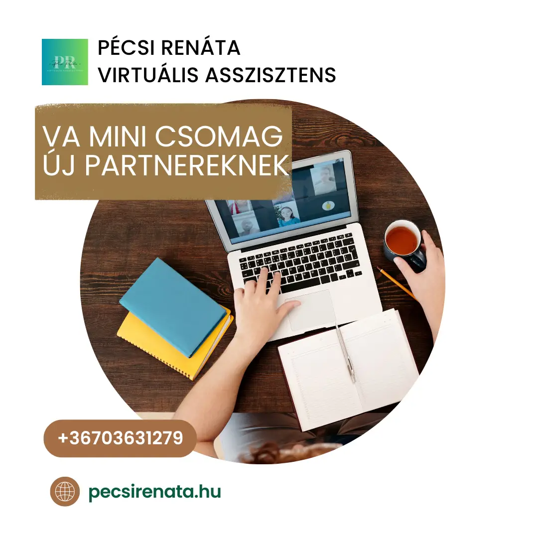 Virtuális Asszisztencia mini csomag Új Partnerek részére